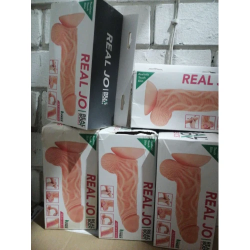 Фаллоимитатор с подвижной крайней плотью Real Body - Real JO (мятая упаковка!!!)