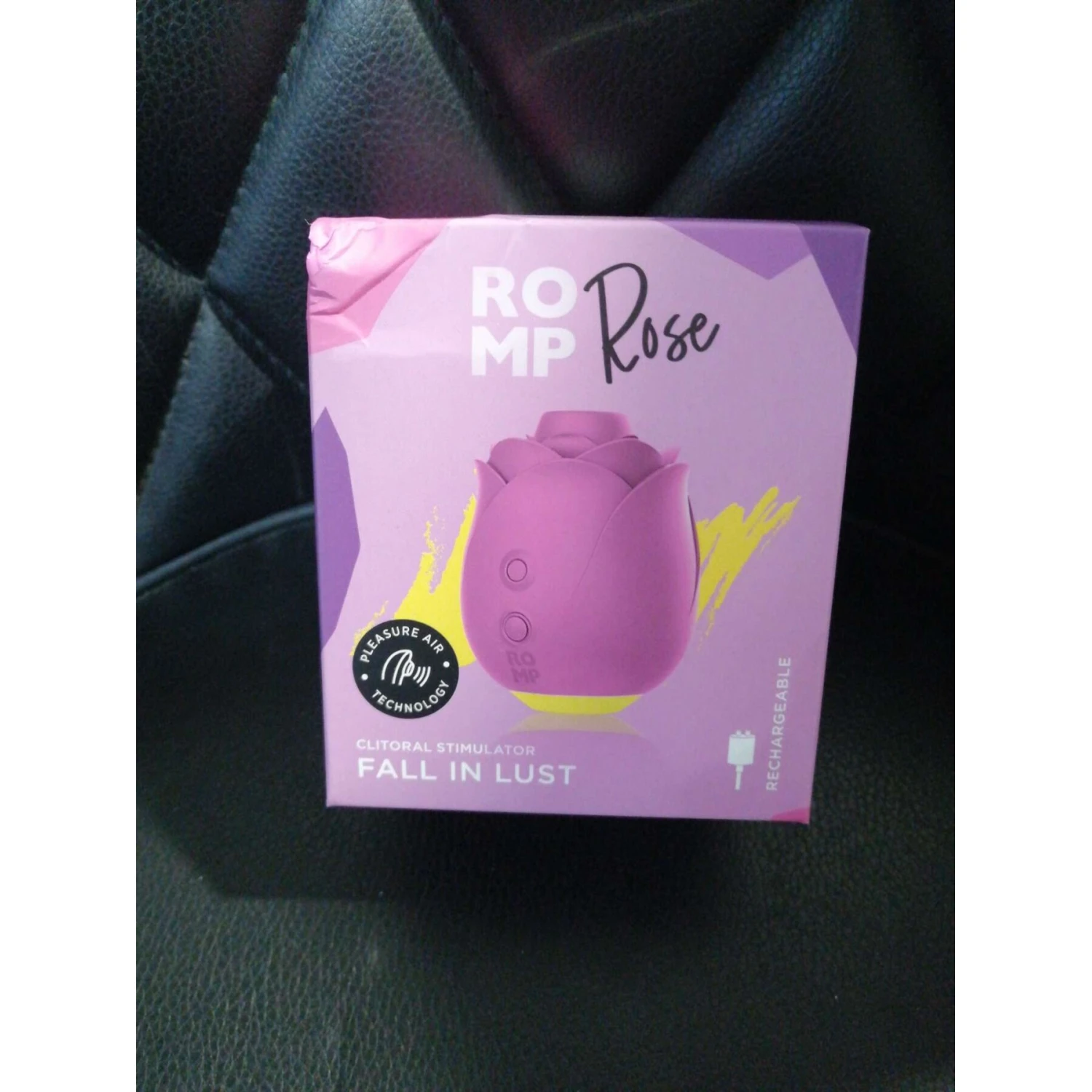 Вакуумный клиторальный стимулятор Romp ROSE (мятая упаковка!!!)