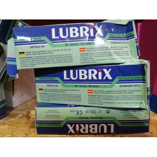 Лубрикант на водной основе Lubrix (100 мл) без парабенов (мятая упаковка)