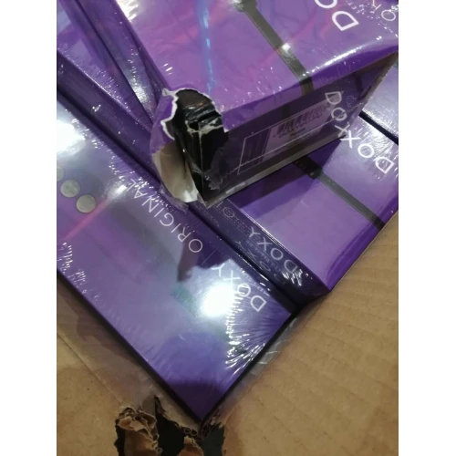Вибромассажер DOXY Original Purple (мятая упаковка) , очень мощный, питание 220В