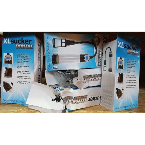 Вакуумная помпа XLsucker Digital с электронным манометром (испорчена упаковка)