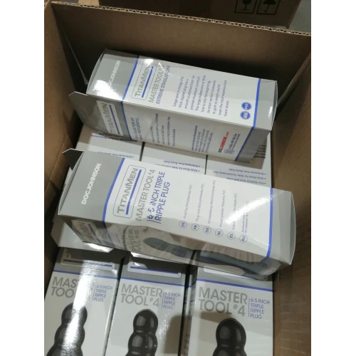 Анальный стимулятор Doc Johnson Titanmen Tools - Master, диаметр 6,6см (мятая упаковка)