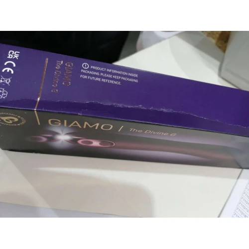 Вибратор для точки G Rocks Off Giamo Burgundy (мятая упаковка)