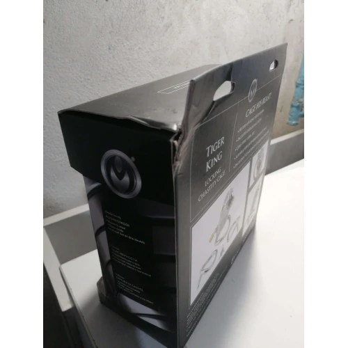 Клетка для члена Master Series Tiger King Cock Cage With Lock (мятая упаковка!!!)