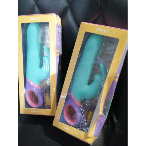Вибратор-кролик с ротацией PMV20 Meta - Rabbit Vibrator (мятая упаковка!!!)