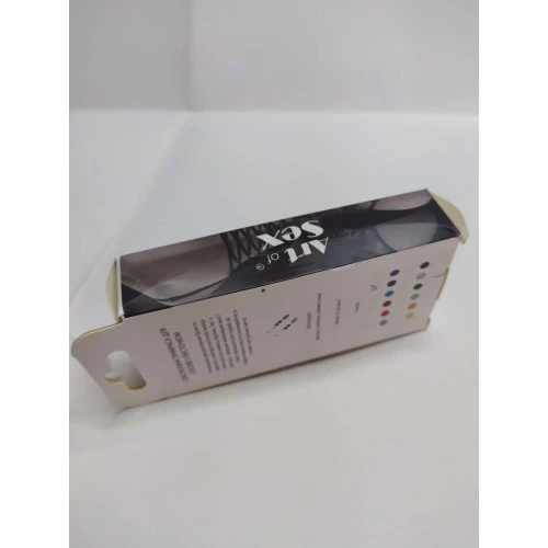 Сексуальные украшения для сосков с листиком Nipple Jewelry Leaf, цвет синий (мятая упаковка)