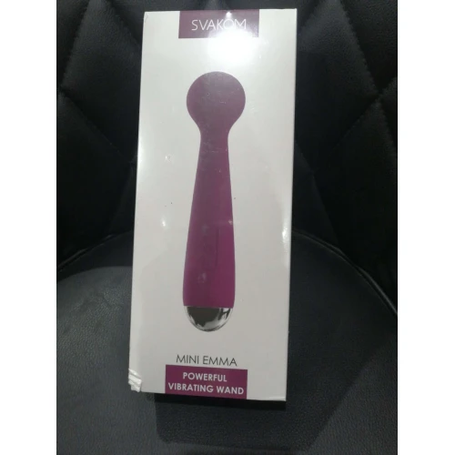 Вибромассажер с интеллектуальным режимом Svakom Mini Emma Violet (мятая упаковка)