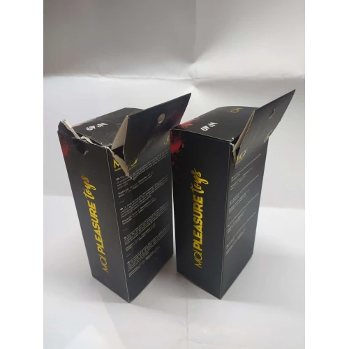 Анальная пробка с кристаллом MAI Attraction Toys №49 Black (мятая упаковка)