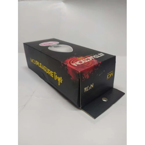 Металлическая анальная пробка с розовым кристаллом MAI Attraction Toys №74 (мятая упаковка)