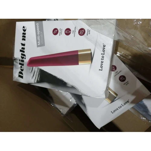 Мощный минивибратор Love To Love Delight Me Prune (мятая упаковка)