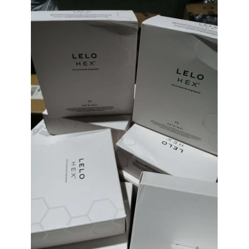 Презервативы LELO HEX Condoms Original 36 Pack (мятая упаковка!!!)