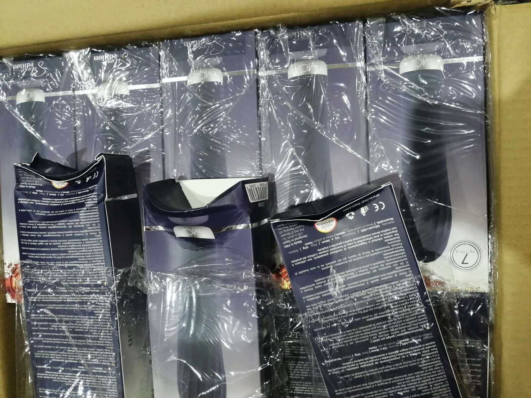 Вибратор MAI SPIRAL (мятая упаковка)