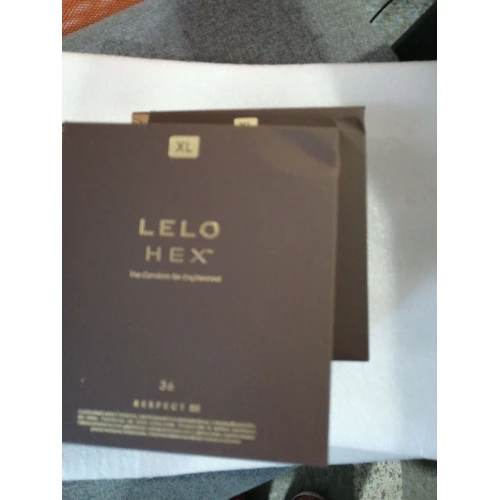 Презервативы LELO HEX Condoms Respect XL 36 Pack (мятая упаковка!!!)