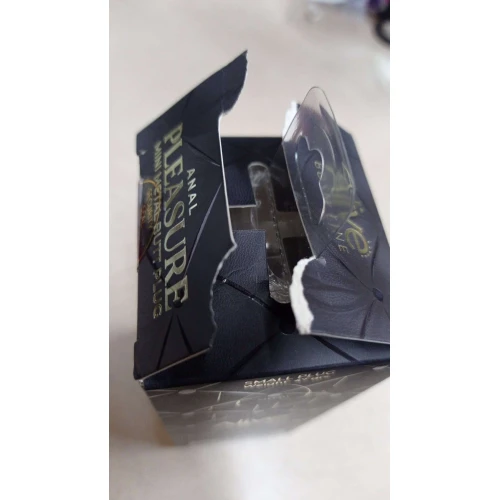 Металлическая анальная пробка с кристаллом Alive Mini Metal Butt Plug Pink S (порвана упаковка!!!)