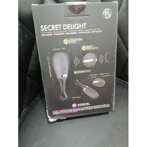 Виброяйцо Dorcel Secret Delight Gold (мятая упаковка)