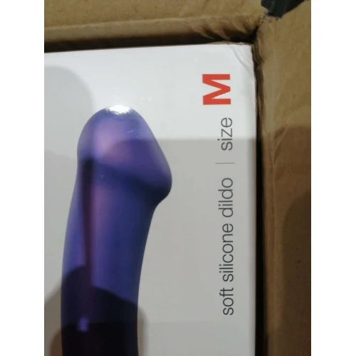Насадка для страпона Strap-On-Me Mono Density Dildo Violet M (мятая упаковка)