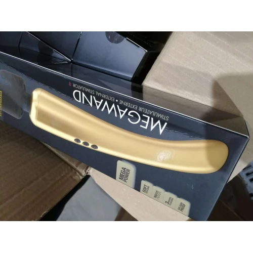 Мощный вибромассажер Dorcel MEGAWAND Gold (мятая упаковка)