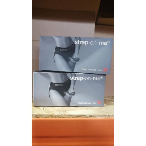 Трусы-стринги для страпона Strap-On-Me HEROINE HARNESS - M (мятая упаковка)