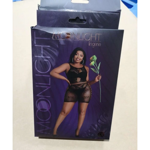 Платье Moonlight Plus Model 01 Black (мятая упаковка)