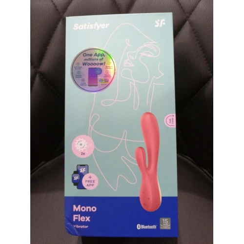 Смарт вибратор-кролик Satisfyer Mono Flex Red (мятая упаковка)
