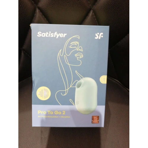 Вакуумный стимулятор Satisfyer Pro To Go 2 Mint (мятая упаковка)