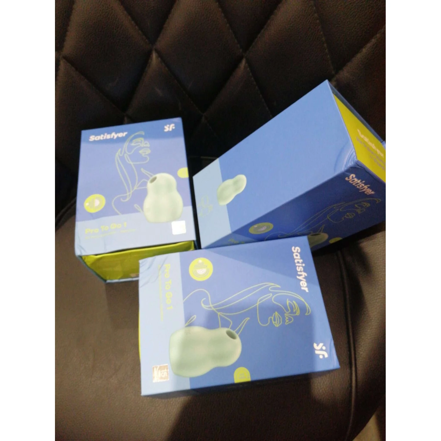 Вакуумный стимулятор Satisfyer Pro To Go 1 Mint (мятая упаковка)