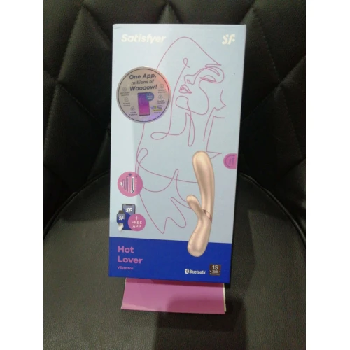 Смарт вибратор-кролик с подогревом Satisfyer Hot Lover Nude (мятая упаковка)