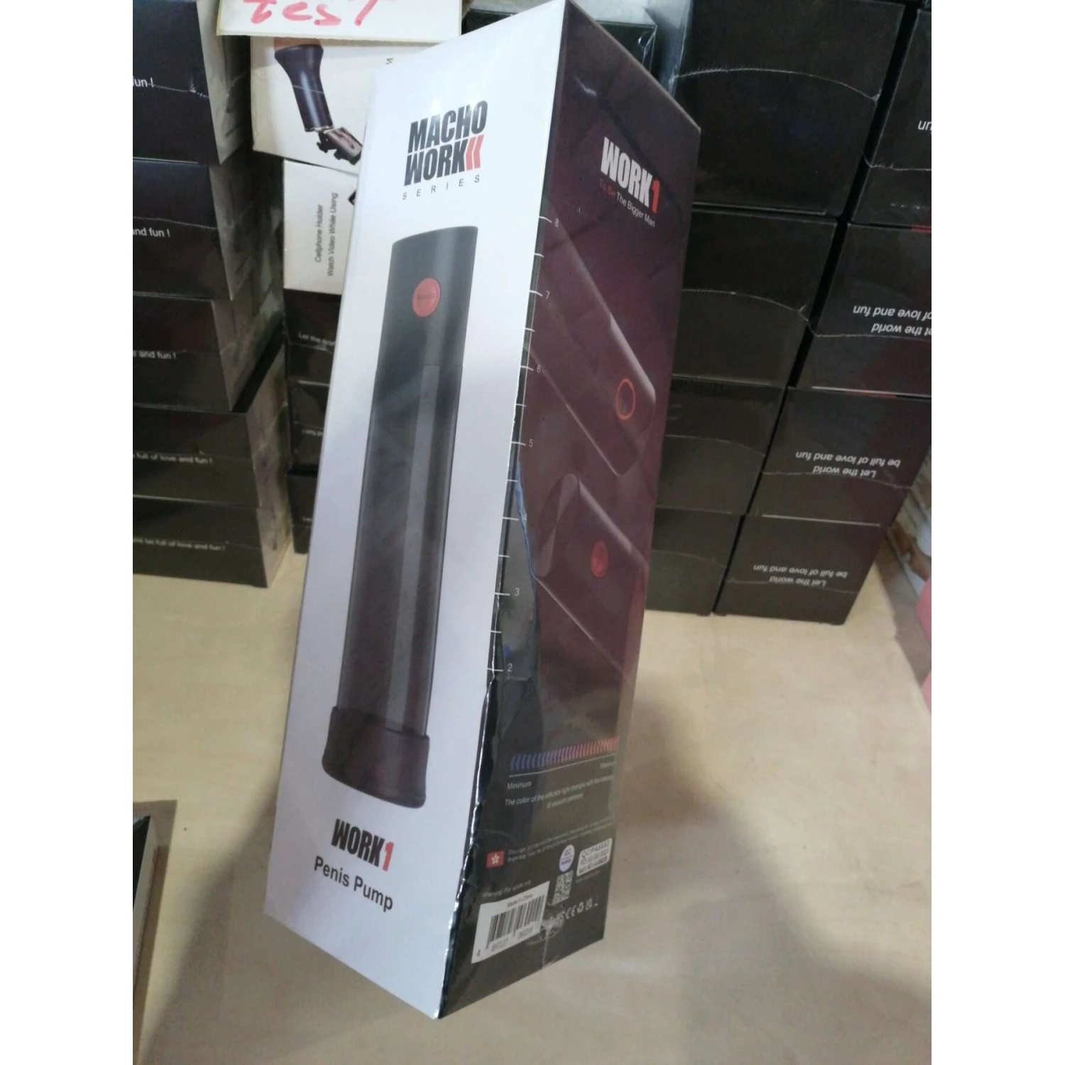 Вакуумная помпа MACHO WORK 1 (мятая упаковка!!!)