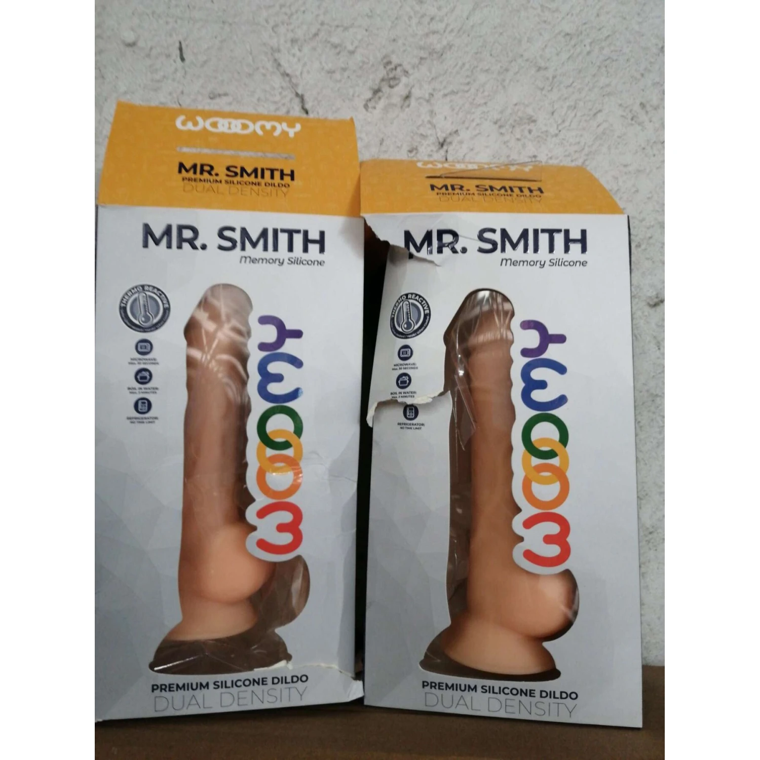 Фаллоимитатор Wooomy Mr.Smith (мятая упаковка)