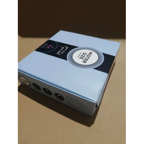 Презервативы Mister Size - pure feel - 64 (36 condoms), толщина 0,05 мм (мятая упаковка!!!)