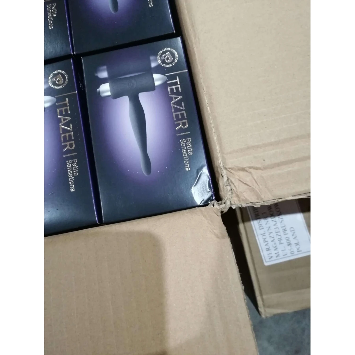 Анальный вибратор Rocks Off Petite Sensations - Teazer Black (мятая упаковка)