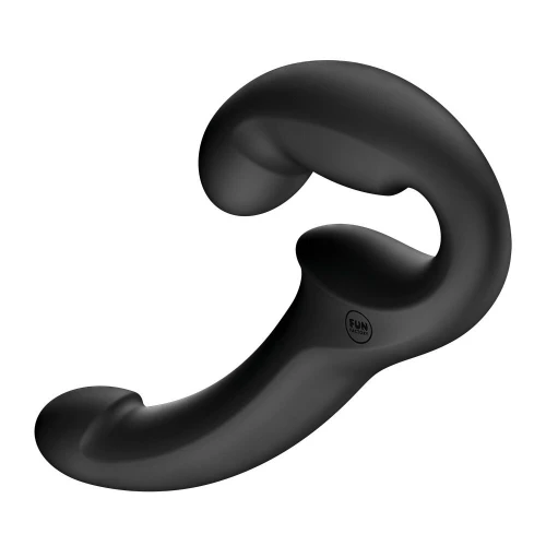 На фото безремінний страпон Fun Factory SHARE LITE Black, регульований, полегшена модель