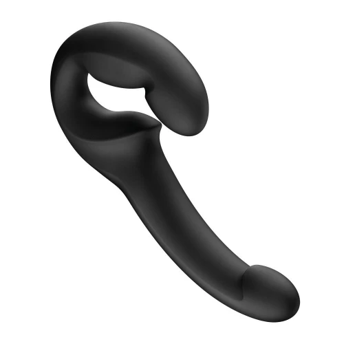 На фото безремінний страпон Fun Factory SHARE LITE Black, регульований, полегшена модель