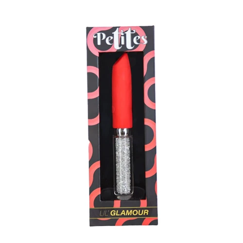 На фото красный вибратор Petites Lil’ Bombshell Vibrator - Re
