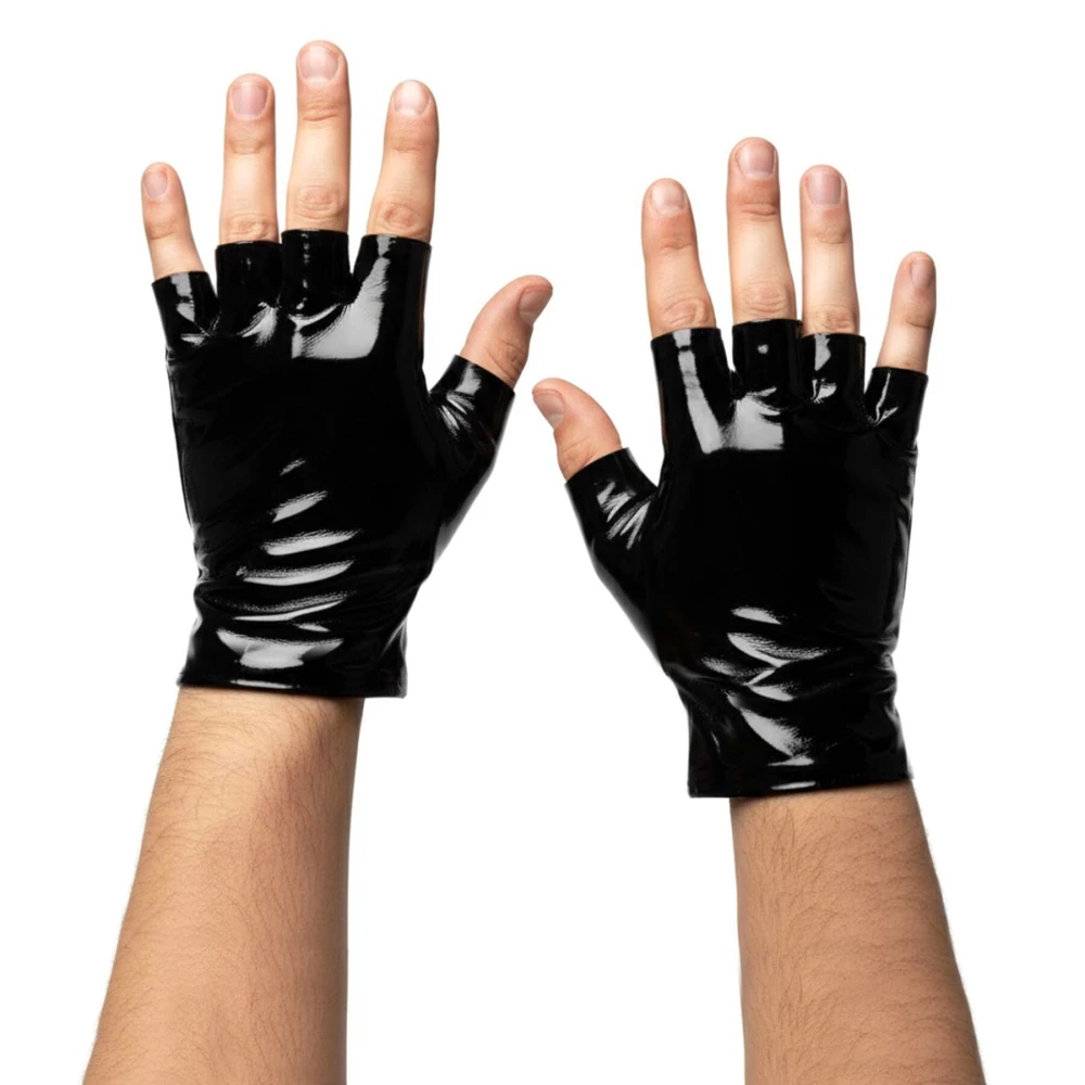 Перчатки лакированные Mistress S