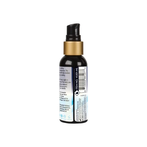 На фото лубрикант на водной основе Sensuva - Arctic Chill Cooling (57 мл), без глицерина и парабенов