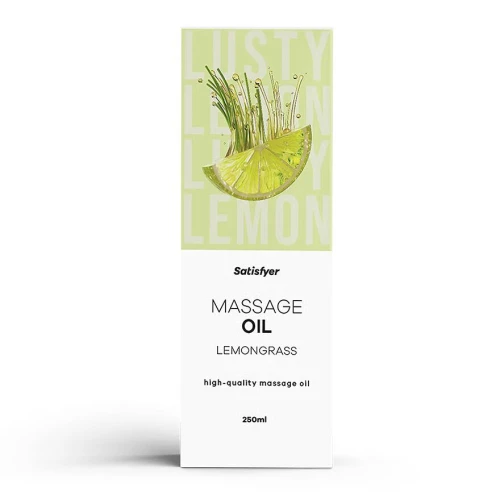Массажное масло Satisfyer Lemongrass