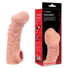 На фото насадка на член Kokos Cock Sleeve CS 007 S