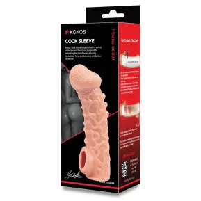 На фото насадка на член Kokos Cock Sleeve CS 007 S