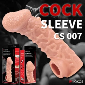На фото насадка на член Kokos Cock Sleeve CS 007 S