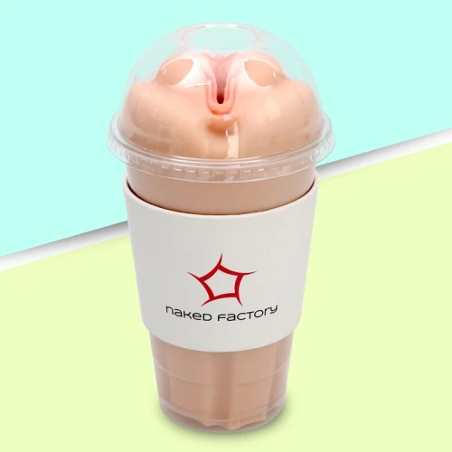 На фото мастурбатор-вагіна Naked Factory Cup Sleeve V–2, наскрізний
