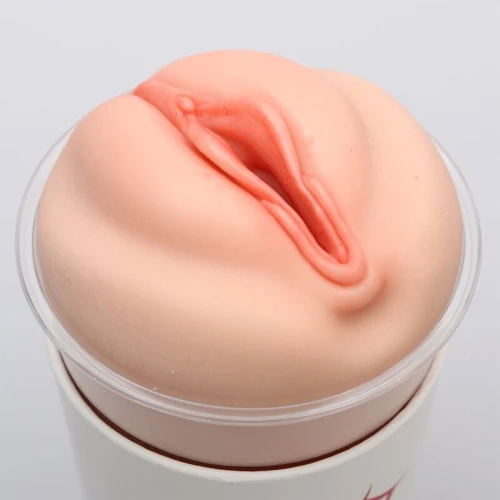 На фото мастурбатор-вагіна Naked Factory Cup Sleeve V–2, наскрізний