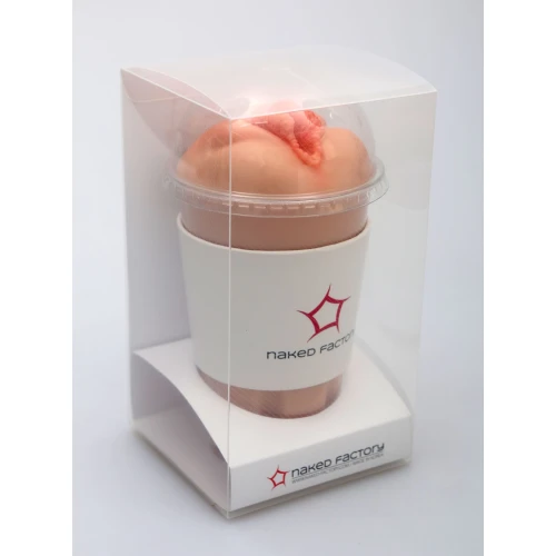 На фото мастурбатор-вагіна Naked Factory Cup Sleeve V–3, наскрізний