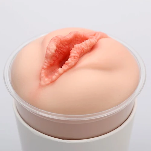 На фото мастурбатор-вагіна Naked Factory Cup Sleeve V–3, наскрізний