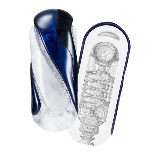 На фото мастурбатор Tenga Flip 360 Midnight Purple