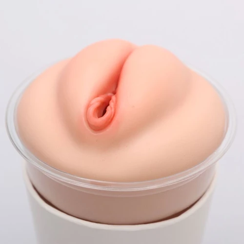 На фото мастурбатор-вагіна Naked Factory Cup Sleeve V–1, наскрізний
