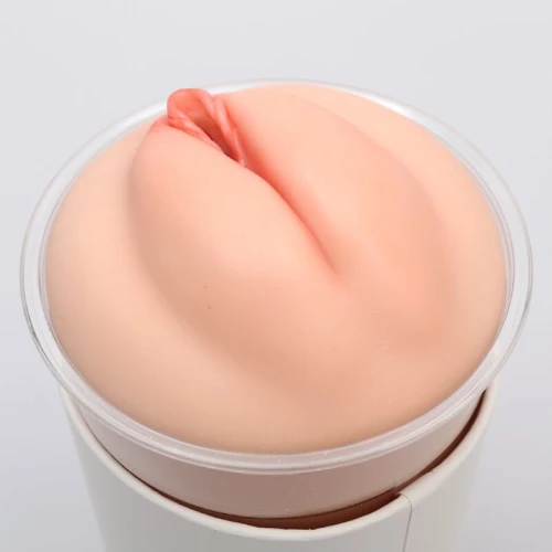 На фото мастурбатор-вагіна Naked Factory Cup Sleeve V–1, наскрізний