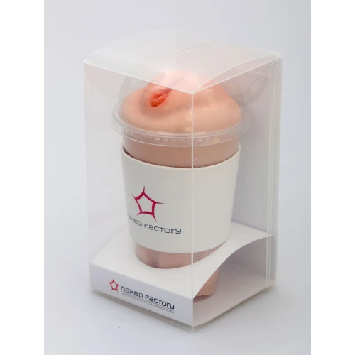На фото мастурбатор-вагіна Naked Factory Cup Sleeve V–1, наскрізний