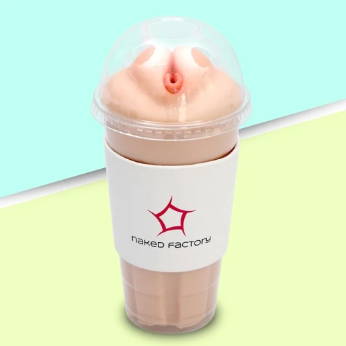 На фото мастурбатор-вагіна Naked Factory Cup Sleeve V–1, наскрізний
