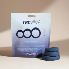 На фото набор эрекционных колец Svakom Triooo